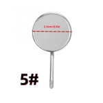 Dental magnifying mirror size 5, diameter 24 mm, without handle